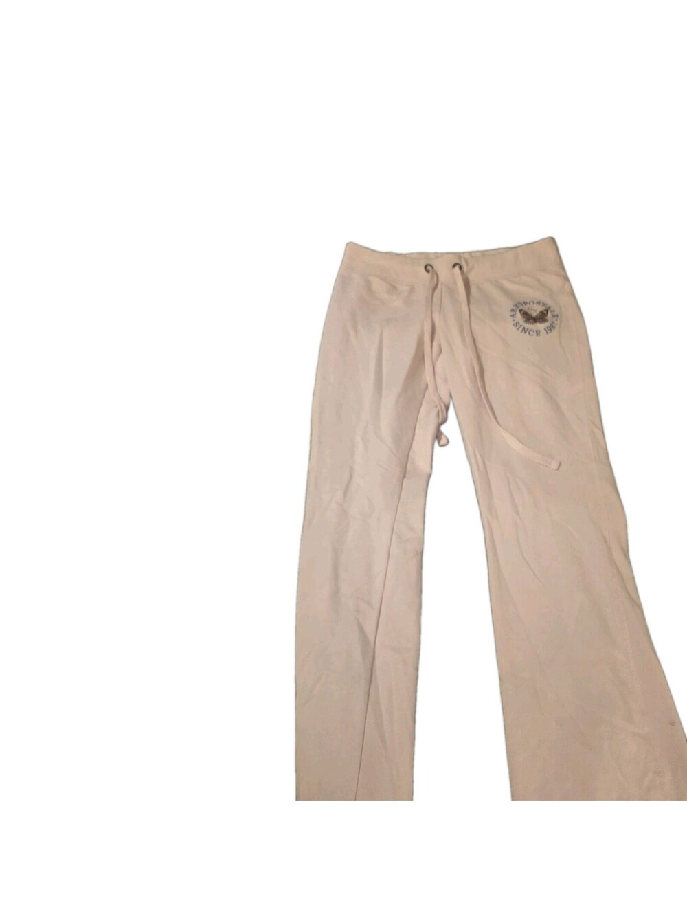 Y2K Aeropostale Aero Womens Light Pink Fit & Flare Sweat Pants Size Medium